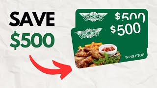 Best Wingstop Promo Code | Save $500 at Wingstop Today!