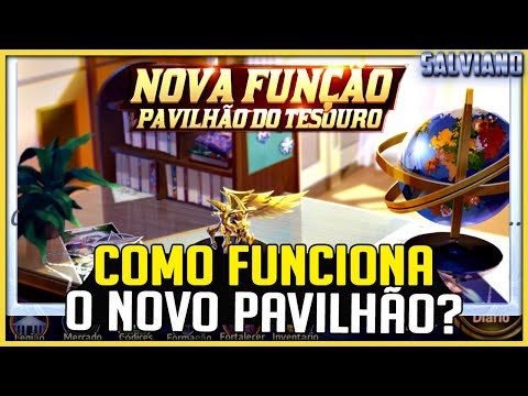 PAVILHÃO DO TESOURO, COMO FUNCIONA? - Saint Seiya Awakening #118