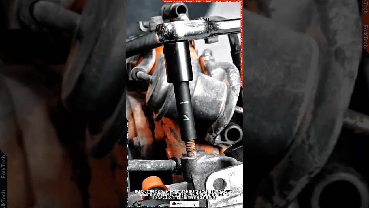 Bolt Tool: Stripped Screw Extractor Stuck Thread Innovation #tool #tools #innovation