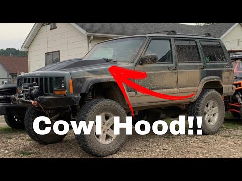 DIY Cowl hood Jeep xj