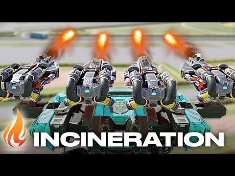 Nuclear Incineration - Underrated Incinerator Behemoth CRUSHING Resistance Bots | War Robots