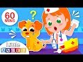 Baby Goes to the Vet | 5 Little Puppies Peekaboo | Nursery Rhymes & Kids Songs by Little Angel