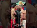 DAVID BENAVIDEZ ALMOST BRAWLS WITH CALEB PLANT AT WEIGH IN!