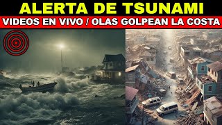 URGENTE: PRIMERAS OLAS DE TSUNAMI LLEGAN A MEXICO, HONDURAS Y PUERTO RICO, VIDEOS DEL TERREMOTO 8.0