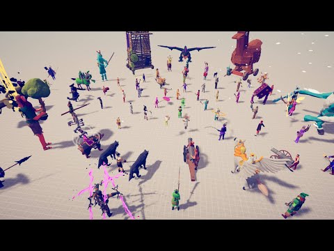 ALL SECRET UNIT BATTLE ROYALE | Totally Accurate Battle Simulator TABS