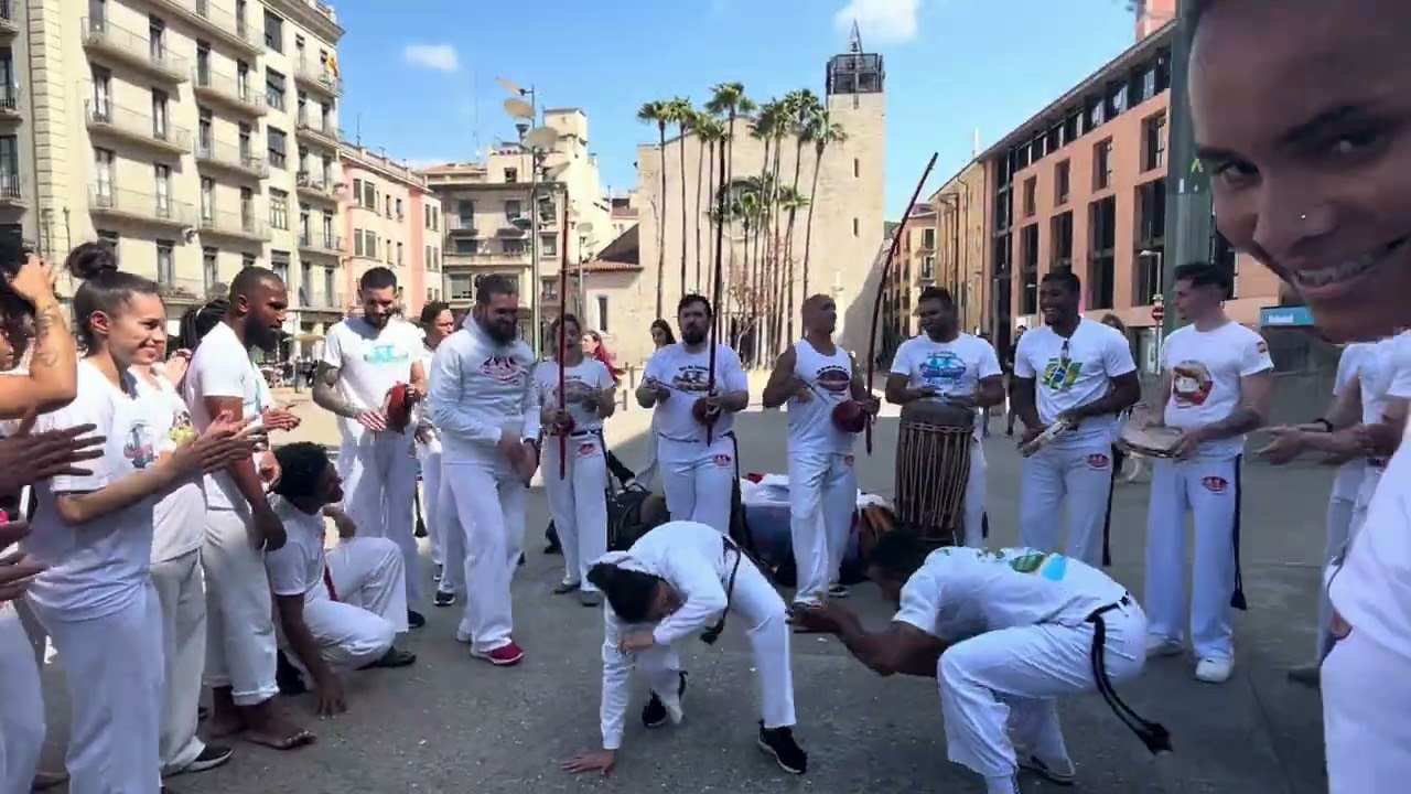 Roda Jogo Benguela Evento Girona 2024 España Abada capoeira