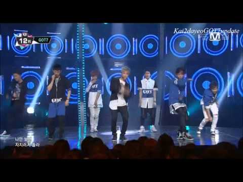 [HD] 140213 GOT7 - Chart 20~11 ღ Valentine Interview ღ Girls Girls Girls ღ Encore [M! Countdown]