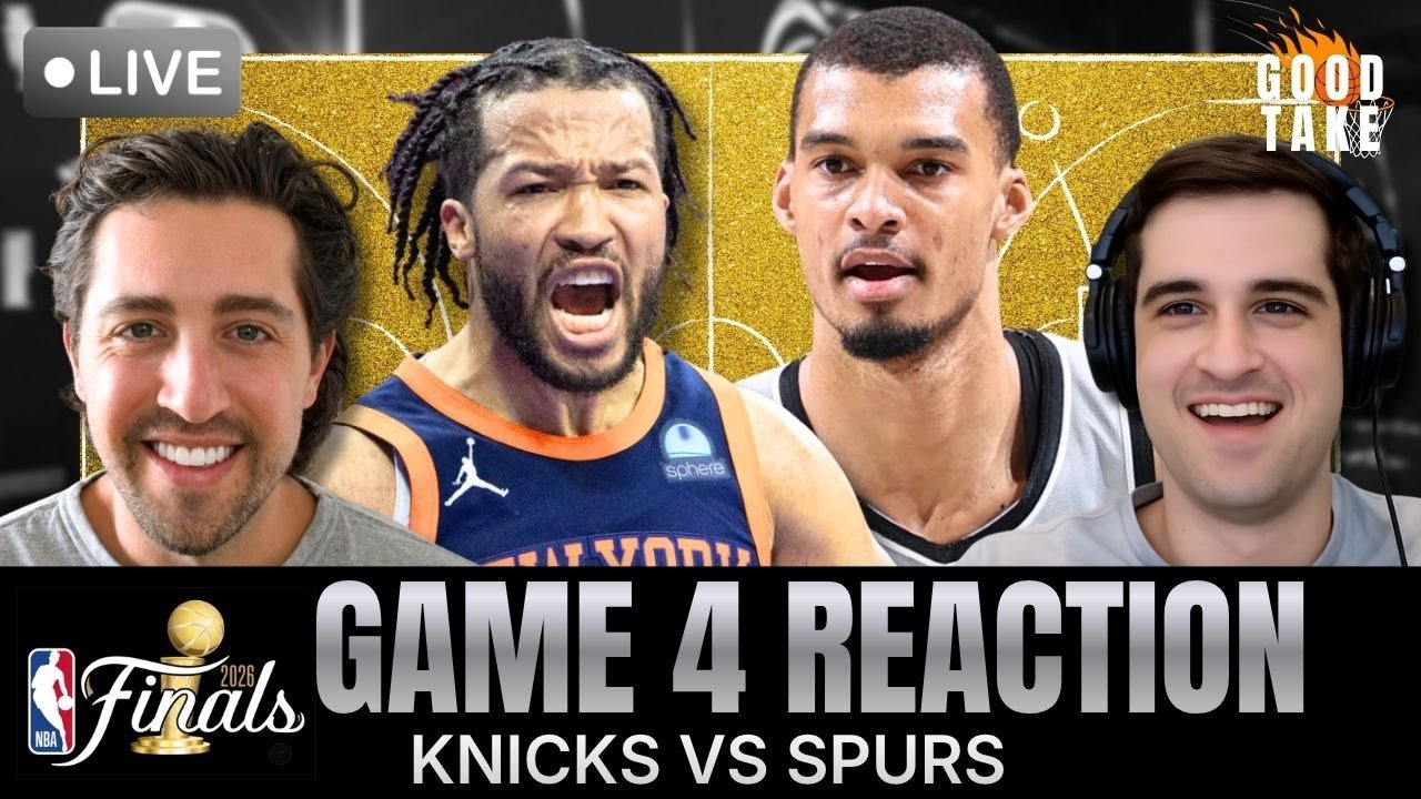 KNICKS-SPURS GAME 4 REACTION: Victor Wembanyama vs Jalen Brunson | NBA Finals Analysis
