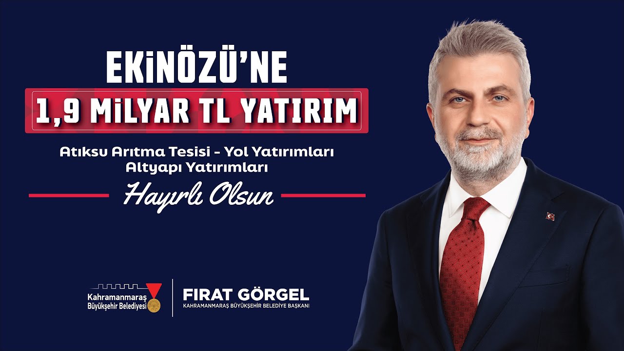 Ekinözü’ne 1,9 Milyar TL Yatırım
