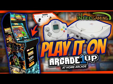 Play SEGA Dreamcast On Arcade1Up! EASY MOD!