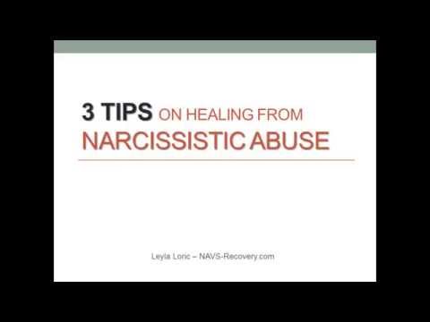 3 Tips to heal from narcissistic abuse