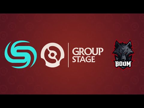 [FULL HD] Soniqs vs BOOM Esports - Game 1 - The International - Group A