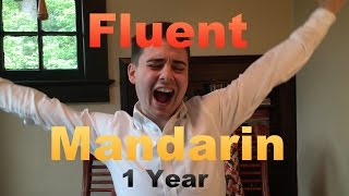 How I Learned Fluent Mandarin in One Year