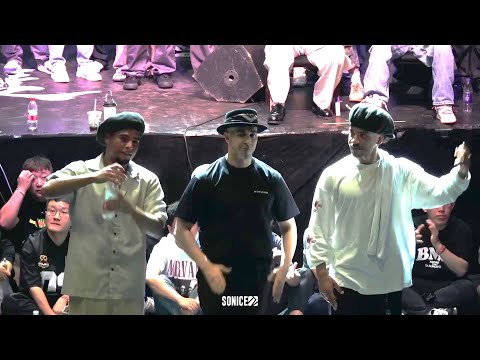 SALAH & 卓俊丞 vs TRAKINAS & KINHO | 16-8 | Popping 2 VS 2 Battle | THE ONE 無雙 2025