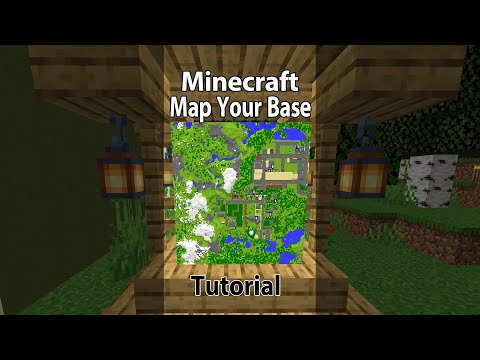 Jax and Wild - How to Map your Base in Minecraft | Easy Map Wall Tutorial #shorts