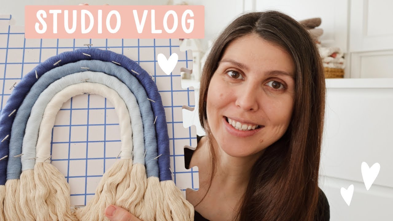 STUDIO VLOG - Crochet Pattern and A Passion Project |Croby Patterns