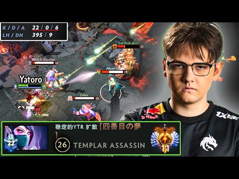YATORO's Templar Assassin Is the Stuff of Legends