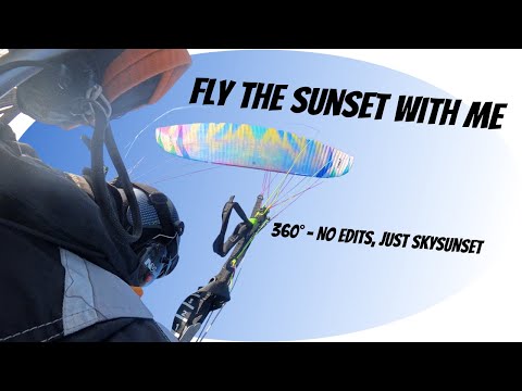 360° Paramotor POV – Full Evening Flight (Uncut, 10.04.2025)