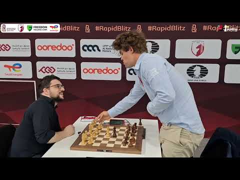 Magnus Carlsen's magical escape! | Carlsen vs MVL | FIDE World Rapid 2025