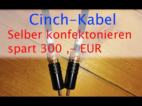 How to - Make your own RCA cables