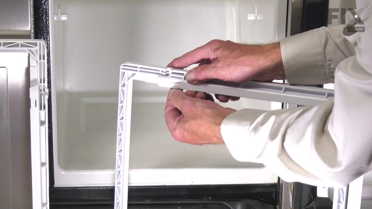 Replacing your Frigidaire Refrigerator Lower Crisper Cover - Frame Only