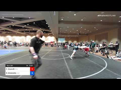 220 Lbs Prelims - Christian Quandt, Princeton Wrestling Club Vs Remy Brancato, New Jersey 215c