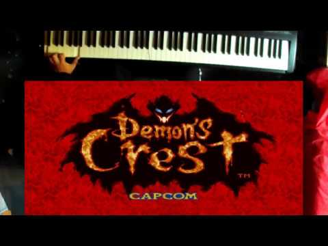 Demon's crest medley piano cover in concert no M AUDIO MIDI CONTROLLER super nintendo