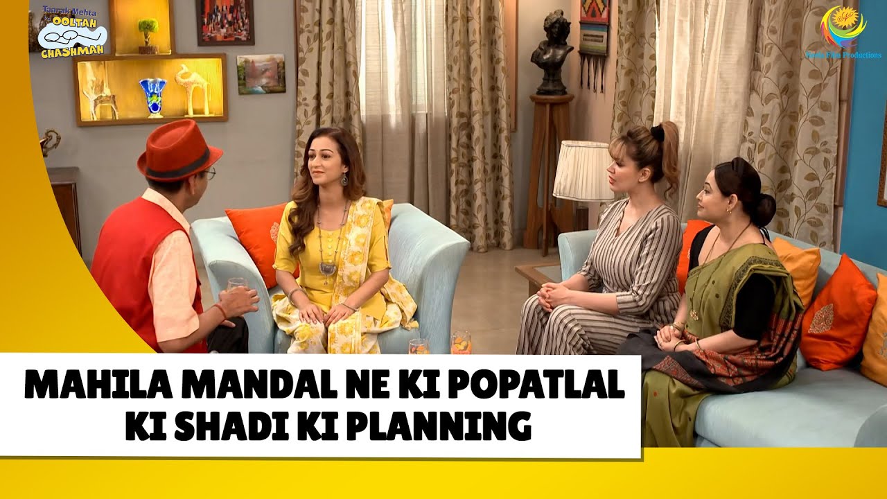 Popatlal ki shadi ki planning |Haste Raho Hasate Raho | Taarak Mehta ka Ooltah Chashmah