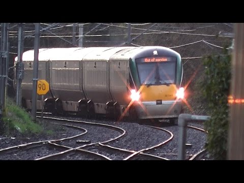 IE 22000 Class ICR Train number 22345 - Malahide Station, Dublin