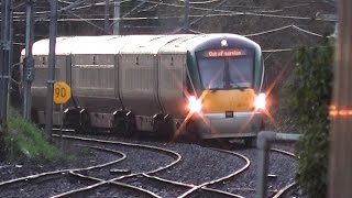 preview picture of video 'IE 22000 Class ICR Train number 22345 - Malahide Station, Dublin'