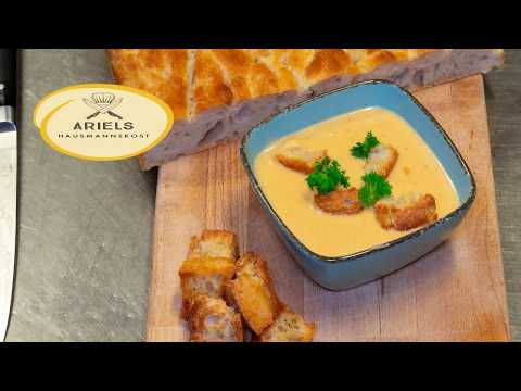 Knoblauchcremesuppe, Hausmannskost