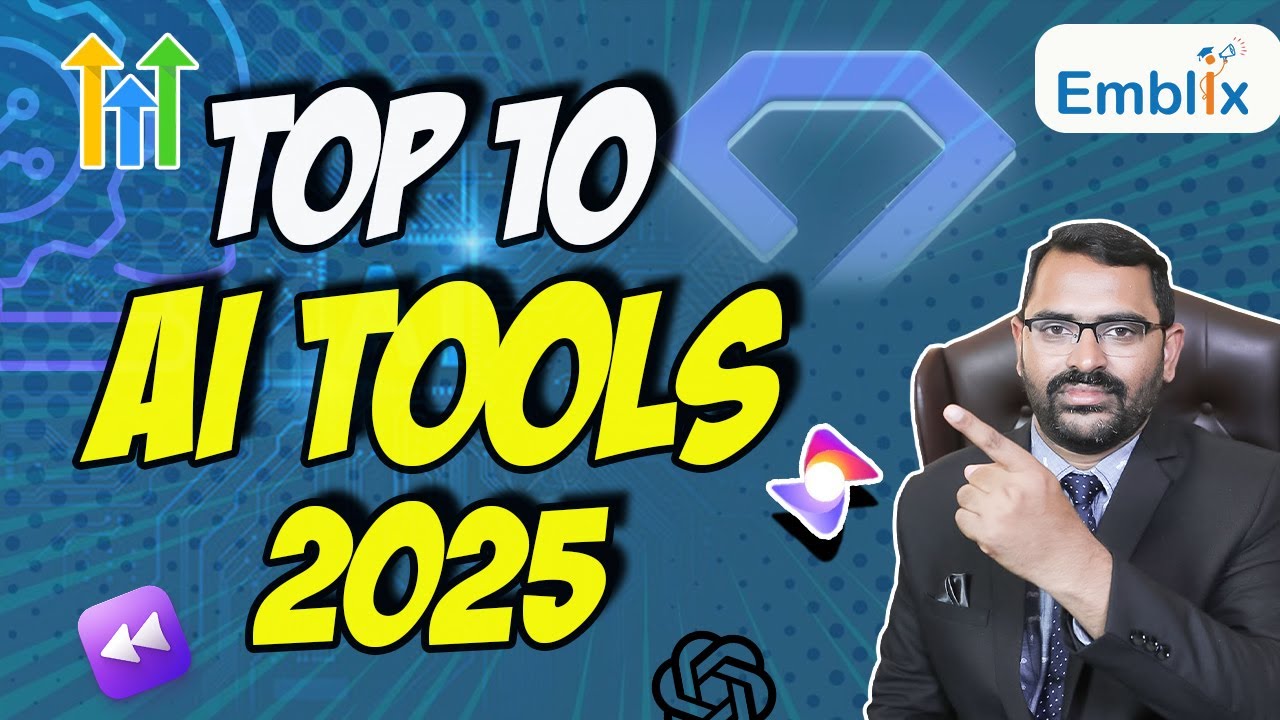 Top 10 AI Tools for Digital Marketing 2025