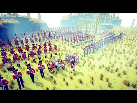 100x BRITISH ARMY vs EVERY 150x FACTION - Totally Accurate Battle Simulator TABS