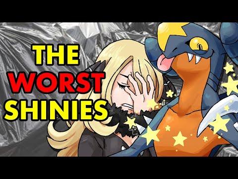 Top 10 WORST Shiny Pokemon