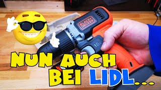 Lidl - Black & Decker 2-Gang Akku-Schlagbohrschrauber 18 V - Vorstellung und Einsatz