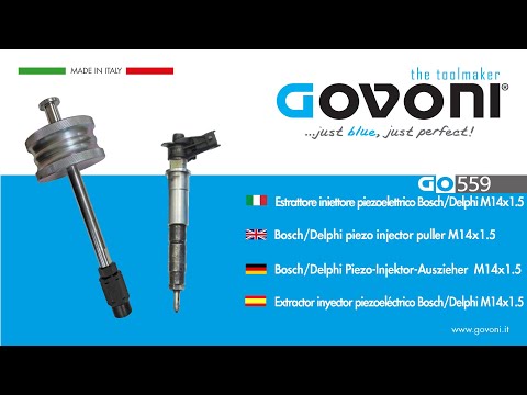 GO559 - Estrattore iniettori piezoelettrici Bosch / Delphi M14x1.5