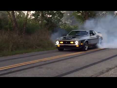 1971 Mach 1 Burnout 2