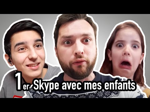 1er Skype avec mes enfants - Le Parfait Inconnu