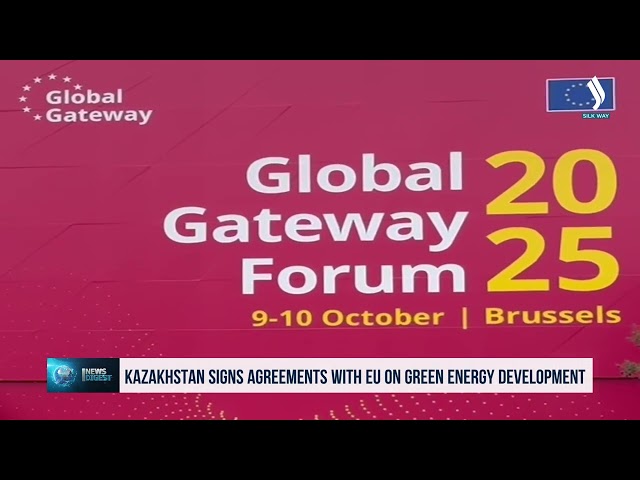 Kazakhstan signs agreements with EU on green energy development