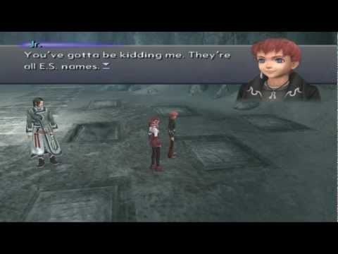 Xenosaga III HD Cutscene 097 - Tomb with ES Names (Ancient Temple Tomb) - JAPANESE - REGULAR MODE