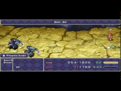 Let's Play Final Fantasy IV The After Years [PSP] Part 34 Rydia's Challenge Dungeon