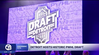 PWHL draft in Detroit tonight