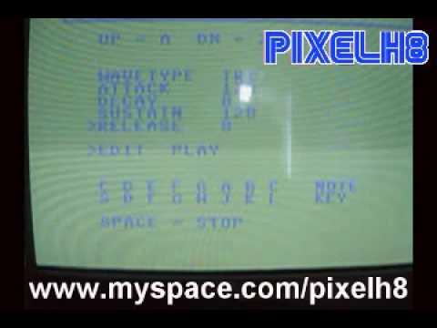 Pixelh8 - Music Tech Commodre 64