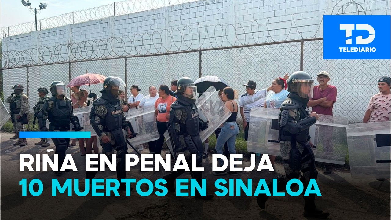 Trágico motín en penal de Mazatlán deja al menos 10 muertos y más de 15 heridos