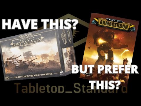 Epic Armageddon with Legions Imperialis Minis - Departmento Munitorum