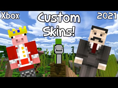 Smitty058 - NEW How To Get Custom Skins on Minecraft Xbox! (No MC Addons Manger) Working January 2022!