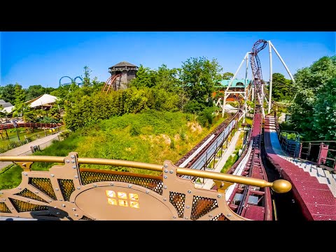 Ride to Happiness 4K 60fps front-seat on-ride POV Plopsaland De Panne (2023)