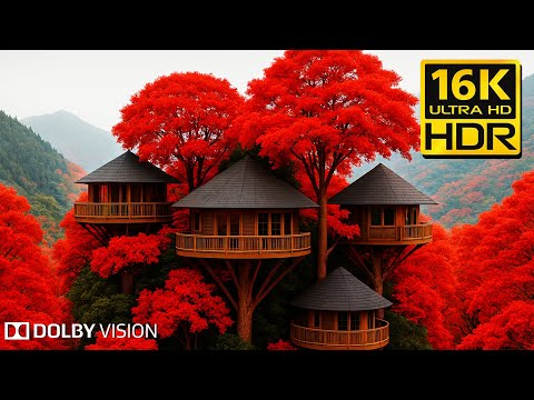 MOST BEAUTIFUL VIEWS of the Earth 🌼 16K VIDEO ULTRA HD  240fps #BGM