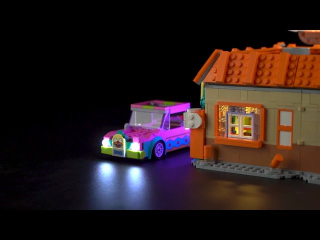 Vídeo relacionado con BRIKSMAX Kit de iluminación LED para Lego Icons The Simpsons: Krusty Burger - Compatible con Lego 10352 Building Blocks Model- No incluir el Conjunto de Lego