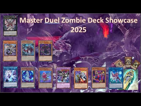 Best Zombie Deck Showcase October 2025 Yugioh Master Duel (No Eldlich)